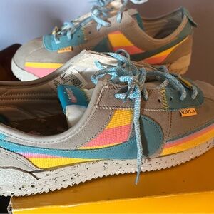 Nike Union Sneakers with White and Yellow